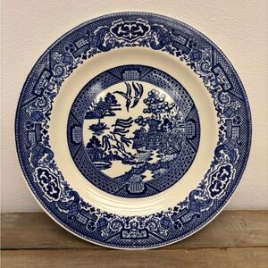 Lot Of 2 Royal China Blue Willow Ware Dinner Plates Available